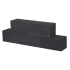 Patioblok strak Antraciet 30x15x15 cm