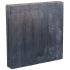 Palissadeband Zwart 8x50x50 cm recht (UITLOPEND)