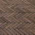 Peraldo WF80 rood/bruin bont (93 st./m²)