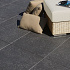 GeoCeramica Entree BB stone Black 60x60x4 cm