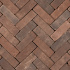 Auxo UDF60 bruin/rood bezand (73 st./m²)