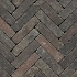 Atlas UWF60 aubergine/zwart (98 st./m²)