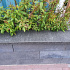 Vietnamees Black Basalt afdekrand 100x20x3cm