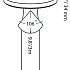 In-Lite DISC TUBE LOW 35cm