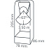 In-Lite Solitary ACE WHITE