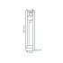 In-Lite Solitary ACE HIGH CORTEN