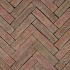 Novoton UWF60 bruin/rood ongetrommeld*