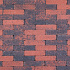 Actionline waalformaat getrommeld Rood/Zwart 20x5x7 cm