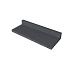 Schellevis® traptrede L-model Antraciet 100x40x15 cm