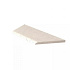 Schellevis® Zwembadrand hoekstuk verstek links Creme 100/60x40x5 cm