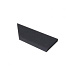 Schellevis® Zwembadrand hoekstuk verstek rechts Carbon 100/60x40x5 cm