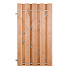 Douglas deur stalen frame geschaafd universeel 195x100 cm