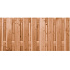 Douglas scherm geschaafd 90x180 cm, 19 planks