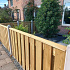 Grenen scherm verticaal 90x180 cm, 19 planks