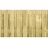 Grenen scherm verticaal 90x180 cm, 19 planks