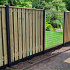 Vuren draadscherm in kader 180x90 cm