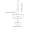 In-Lite Surface SWAY PENDANT 100-230V PEARL GREY