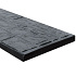 Betonnen onderplaat rotsmotief antraciet 184x36x3 cm