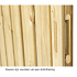 Grenen deur stalen frame universeel 180x100 cm