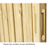 Coloured Wood Deur stalen frame 195x120 cm, geschaafd universeel.