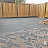 Grenen deur stalen frame universeel 180x100 cm