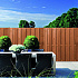 Hardhouten scherm 180x180 cm, 21 planks (19+2)