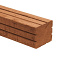HH Bangkirai paal geschaafd fsc 6,8x6,8x300 cm