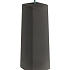Betonpoer zwart incl. bevestingsplaat 12/22x40 cm