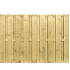 Vuren scherm 130x180 cm, 21 planks
