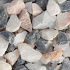 Frozen Pink split 14-25 mm in Big Bag (1m³)