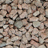 Granietsplit rose/rood 8-16 mm in Big Bag (1m³)