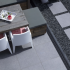 GeoCeramica Impasto Grigio 60x60x4 cm