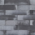 Patioblok strak Grijs / Zwart 60x12x12 cm