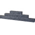 Splitblok Noors Antraciet 37,7x9x8,9 cm