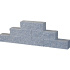 Splitblok Noors Grijs 29x9x8,9 cm