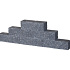 Splitblok Noors Antraciet 29x9x8,9 cm