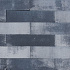 Patioblok strak Grijs / Zwart 60x15x15 cm