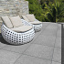 GeoCeramica Entree BB stone Light Grey 60x60x4 cm