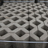 Grasbetontegel 40x60x10 cm grijs