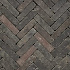 Atlas UWF60 aubergine/zwart (98 st./m²)