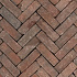 Novoton DF80 rood/bruin getrommeld (73 st./m²)