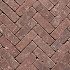 Auxo UDF60 bruin/rood bezand (73 st./m²)